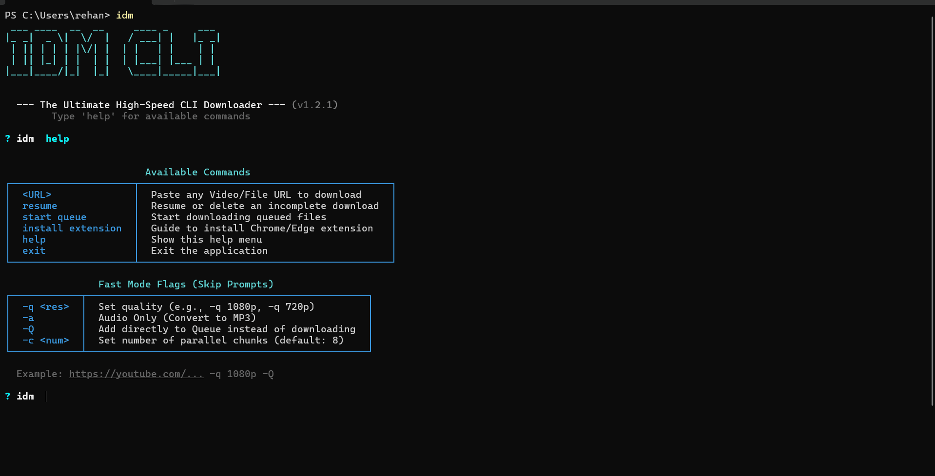 idm-cli preview